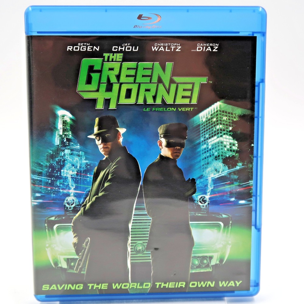 The Green Hornet Blu-ray 2011 Seth Rogen Action Adventure Sony Pictures Movie